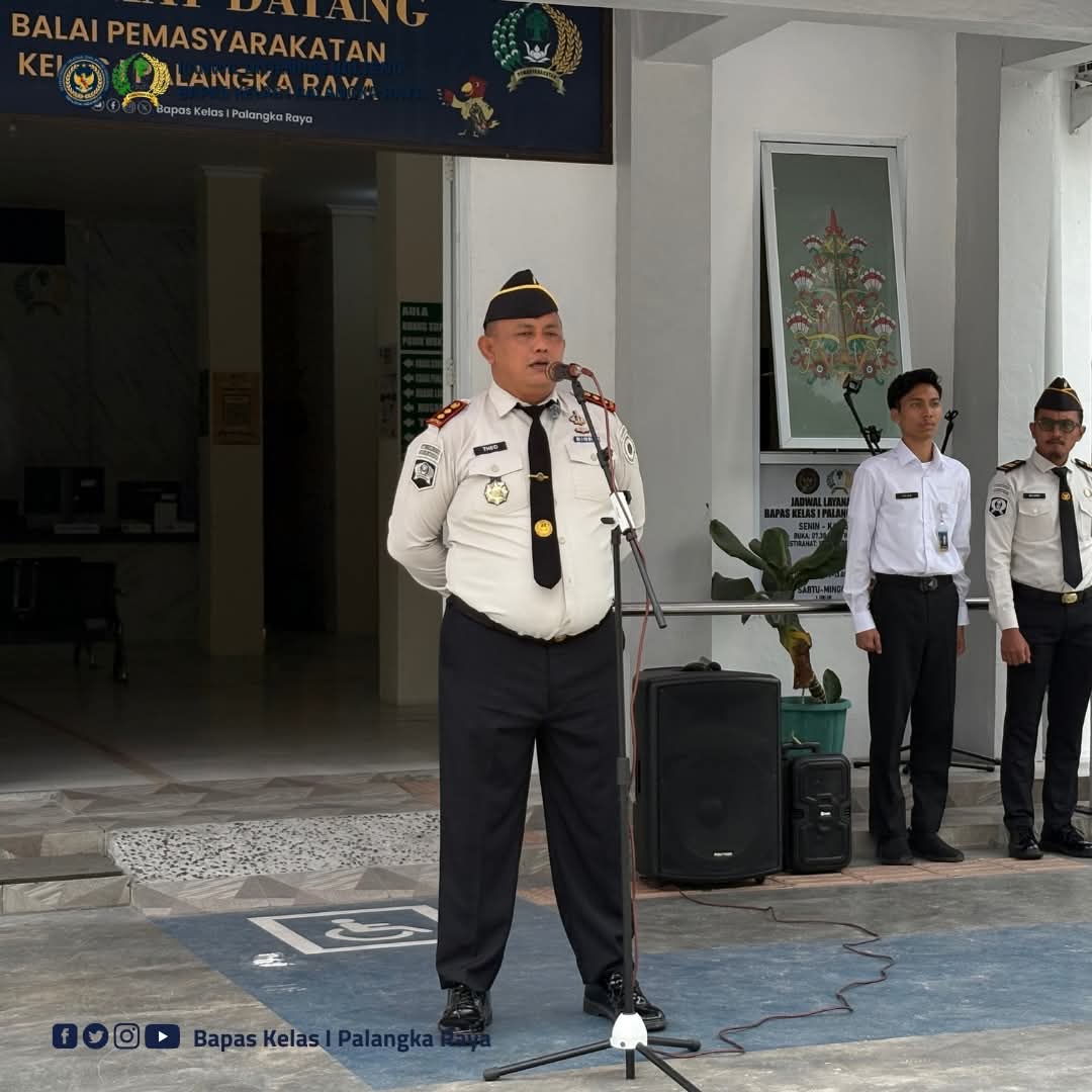 Balai pemasyarakatan Kelas 1 Palangka Raya kegiatan Penandatanganan Komitmen Bersama Pakta Integritas