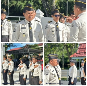 Balai Pemasyarakatan kelas I Palangka Raya melaksanakan Kegiatan Apel Rutin Pagi Sebagai Bagian Penguatan Disiplin Profesionalisme Seluruh Pegawai