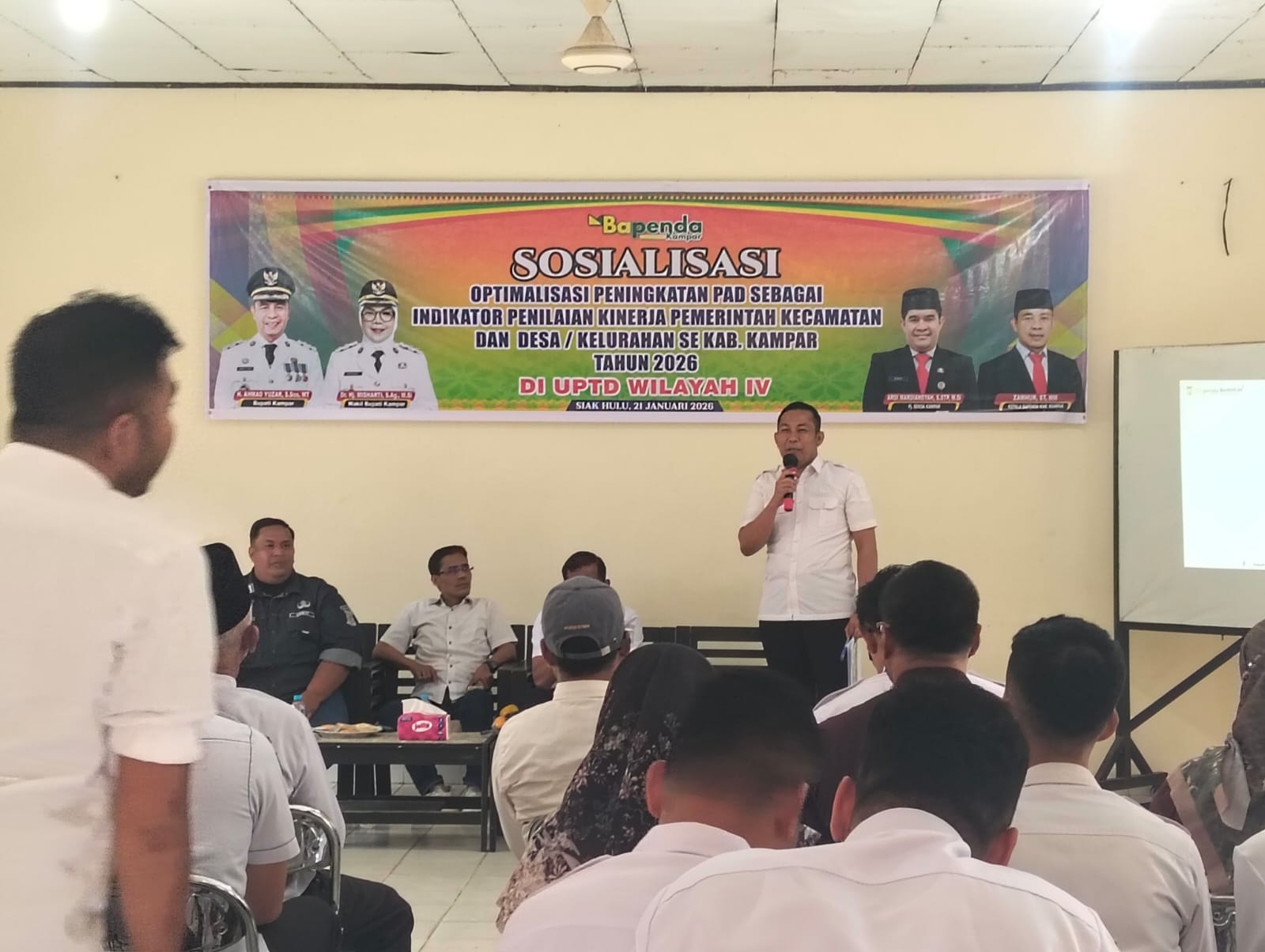 Optimalisasi PAD Jadi Indikator Kinerja 2026, Bapenda Kampar Libatkan Camat dan Kepala Desa
