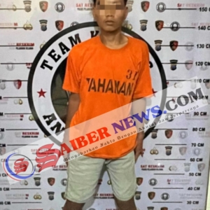 Tak Sampai Sehari Diduga Pelaku Penembakan Saat Tauran Di Kandangkan Sat Reskrim Polres Belawan.