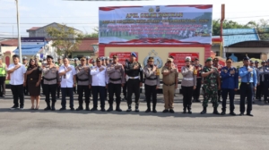 Polresta Deli Serdang Laksanakan Apel Gelar Pasukan Operasi Keselamatan Toba 2026