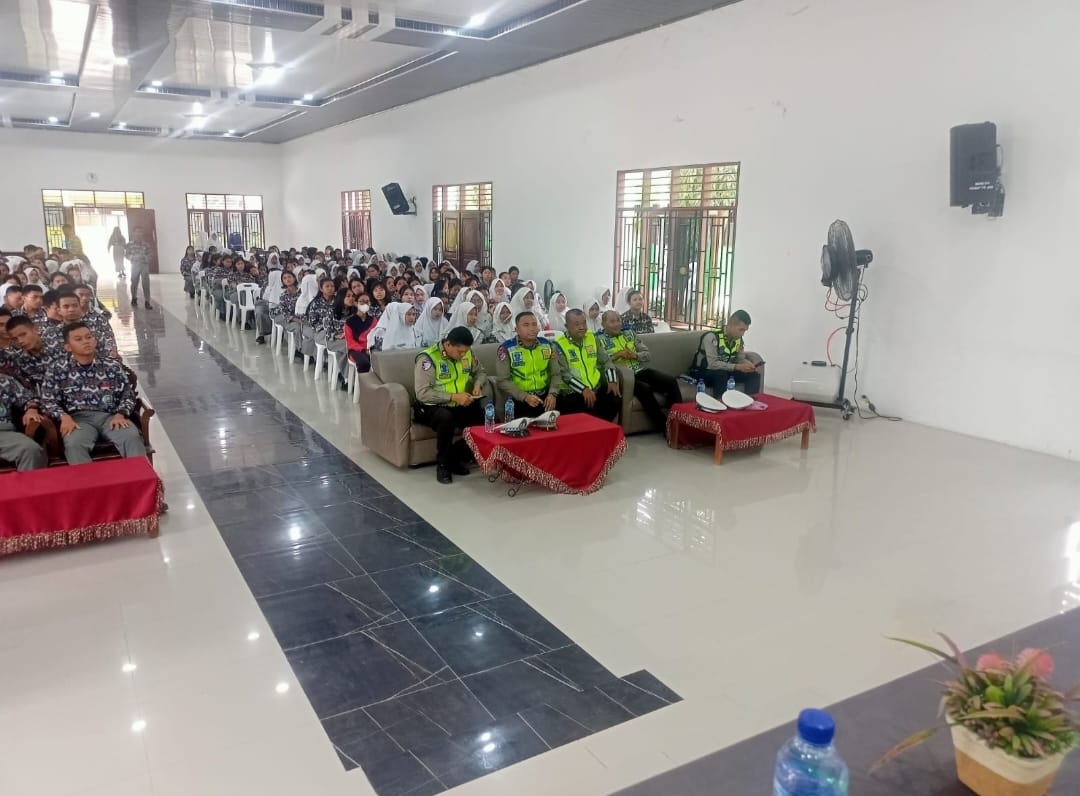 Dalam Rangka Ops Keselamatan Toba 2026, Sat Lantas Polresta Deli Serdang Berikan Penyuluhan Kepada Pelajar