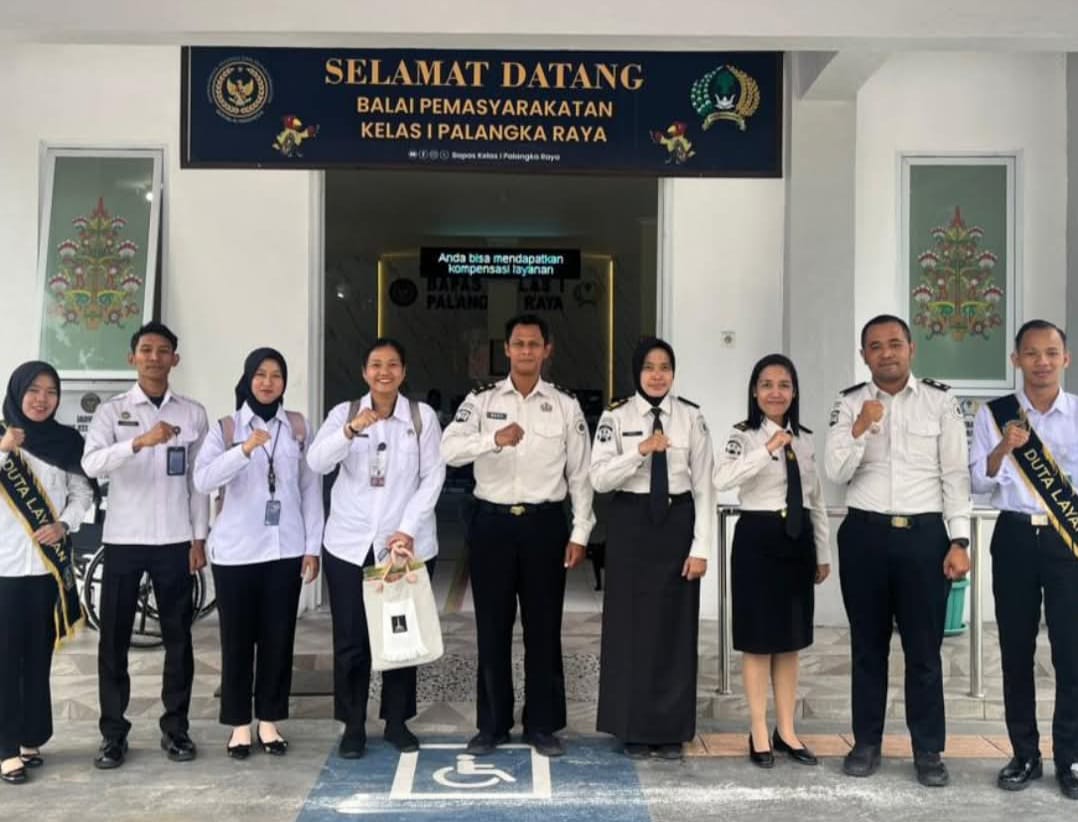 Bapas kelas 1 Palangka Raya Mengikuti Giat Desk valuasi implementasi Sistem Akuntabilitas Kinerja Instansi Pemerintah (SAKIP)