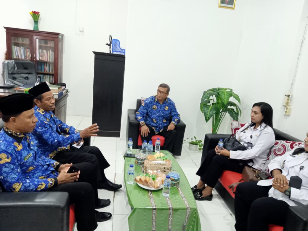 Siapkan Klien Kembali Ke Masyarakat, Bapas Saumlaki Koordinasi Dengan Kemenag Kepulauan Tanimbar 