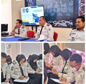 Bapas kelas 1 Palangka  Raya Rapat Panitia  seleksi Kelompok Kerja Pembangunan Zona Integritas Menuju WBK WBBM 2026