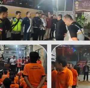 36 Orang Warga Binaan Rutan kelas 1 Labuhan Deli Di Mutasikan  Kerutan Kelas llB Tarutung 