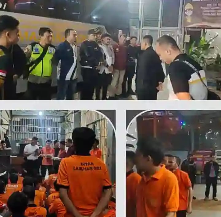 36 Orang Warga Binaan Rutan kelas 1 Labuhan Deli Di Mutasikan  Kerutan Kelas llB Tarutung 