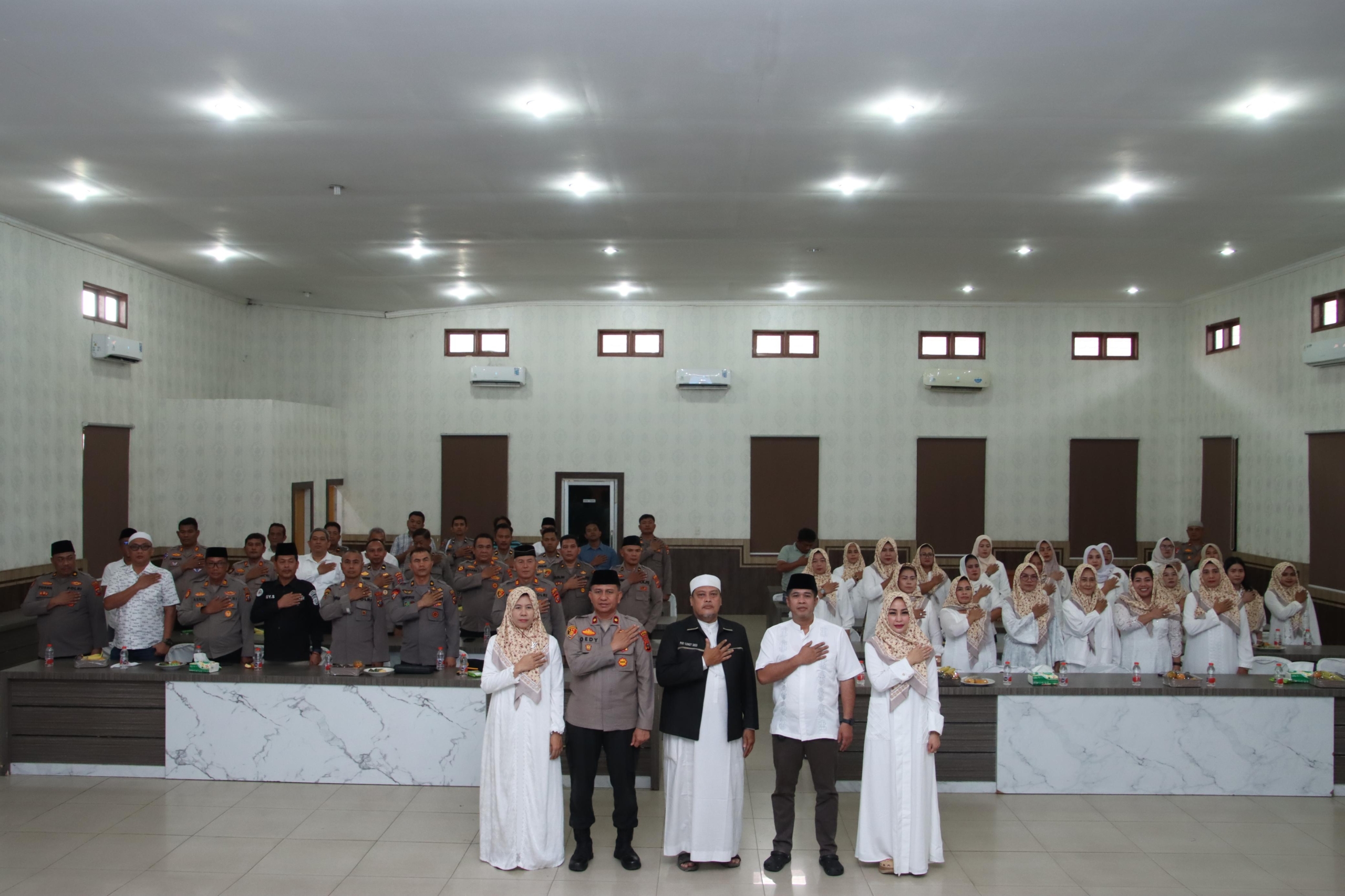 Sambut Bulan Ramadhan 1447 H, Polres Pelabuhan Belawan Gelar Doa Bersama