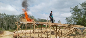 Bermula dari Pemberitaan Wartawan, Polsek Pangean Lansung Turun Penertiban Aktivitas PETI