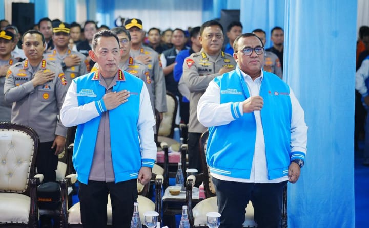 HUT KSPSI-Harpekindo, Kapolri Tekankan Perkuat Sinergitas Hingga Dukung Hak Buruh