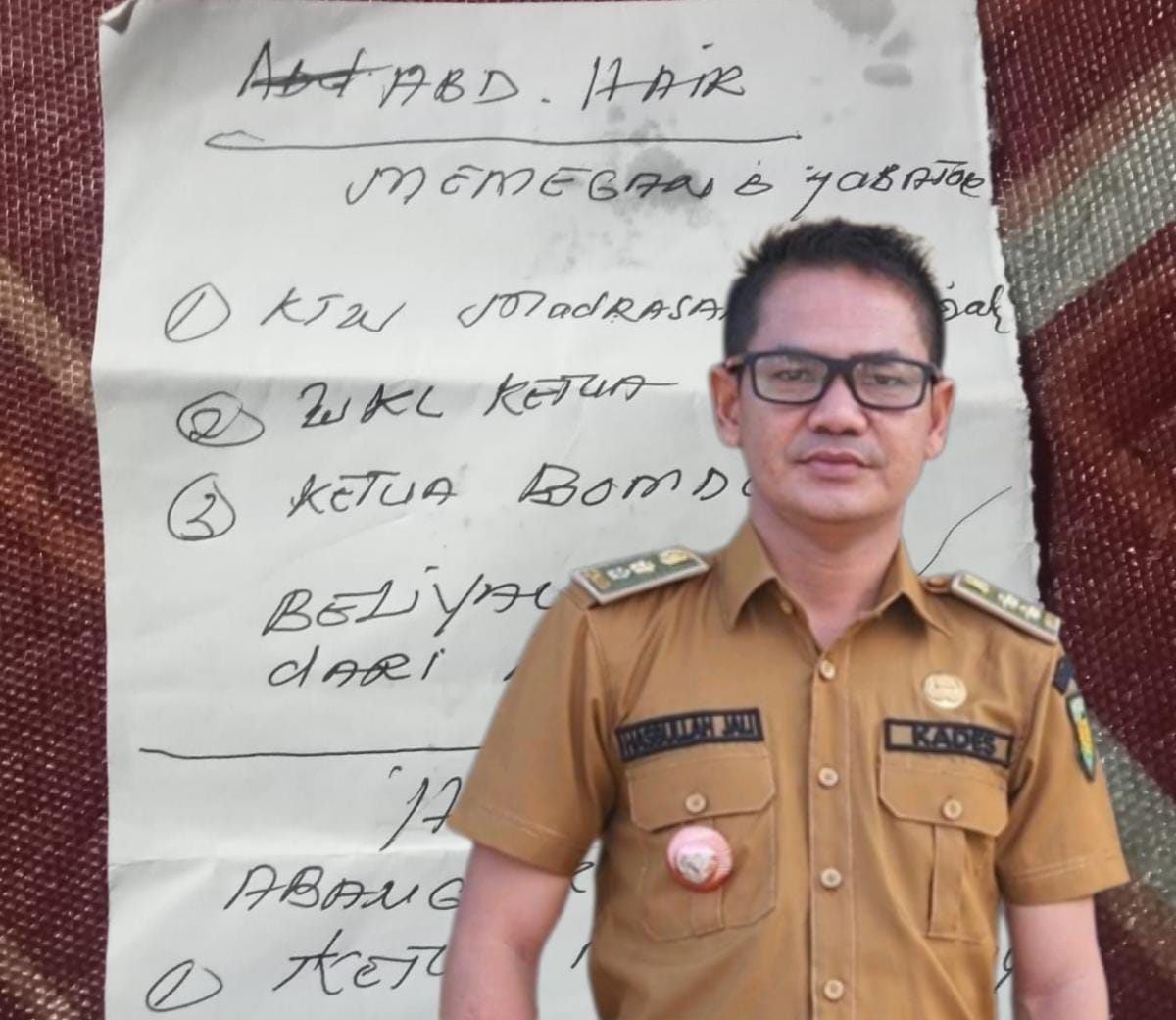 Oknum Kepala Desa Belantaraya Diduga Nepotisme, Dana Desa 1,3 Miliar Pertanyaan Besar Menghantui