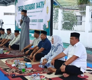 Bapas  Kelas 1 Palangka Raya Menghadiri Giat Buka bersama Di Rutan Kelas IIA Palangka Raya guna mempererat Komunikasi Serta Menjaga hubungan kerja Yang baik Antara Unit 