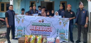Ramadhan Berbagi, Sat Resnarkoba Polres Kuansing Tebarkan Kasih Sayang di Panti Asuhan