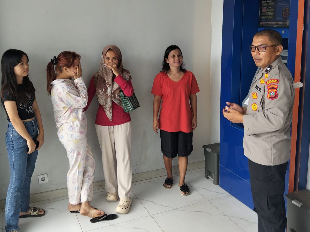 Sat Binmas Polres Pelabuhan Belawan Sampaikan Pesan Kamtibmas Jelang Libur Lebaran