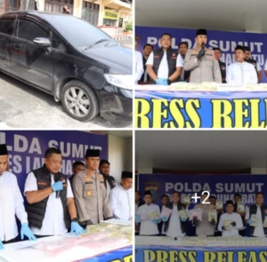 Polres Labuhanbatu kembali berasil Ungkap 31,5 Kg Sabu dan 30.000 Butir Ekstasi.