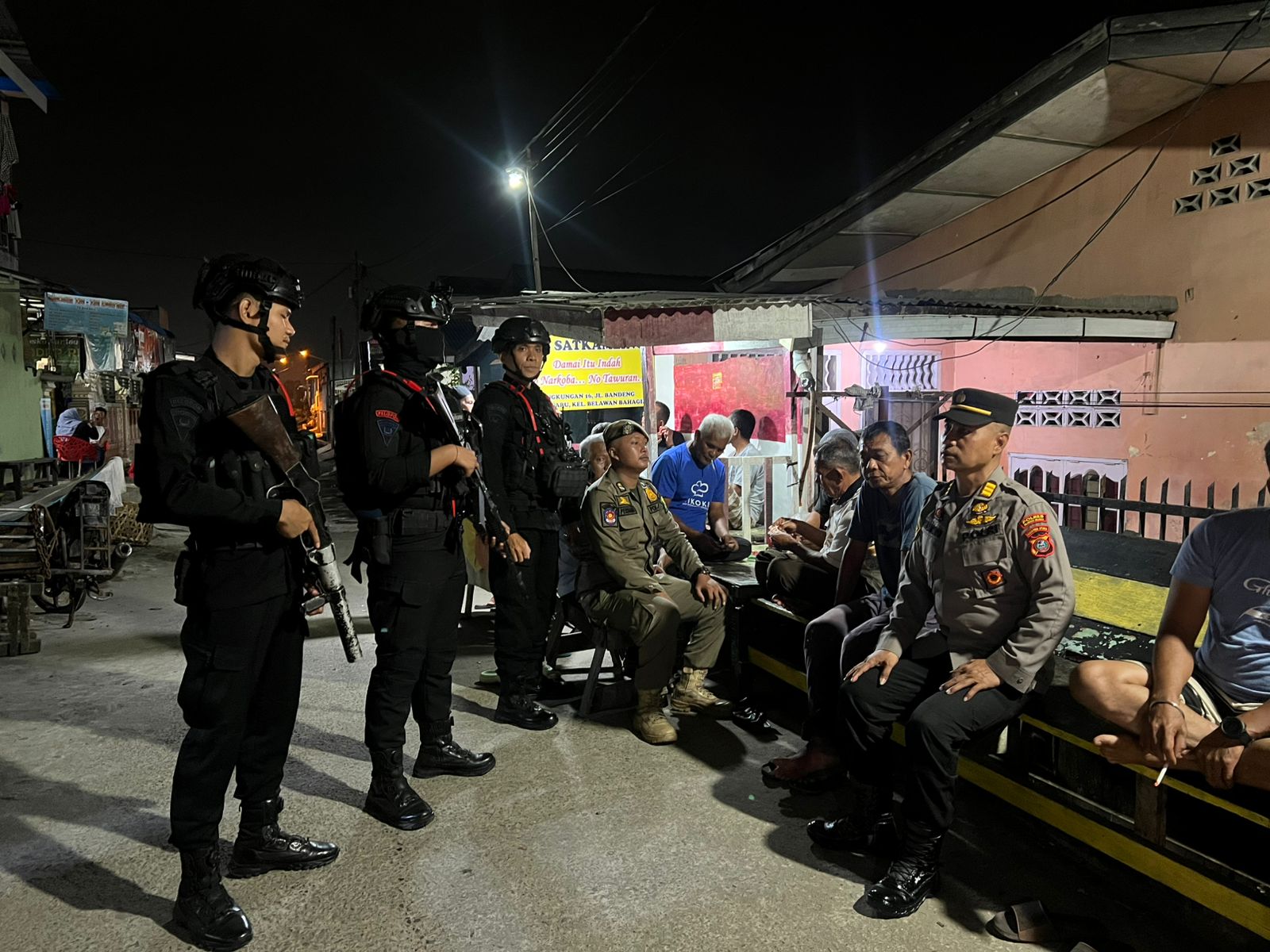 Polres Pelabuhan Belawan Terus Gencarkan Patroli Gabungan Jaga Kamtibmas Kondusif Selama Ramadhan