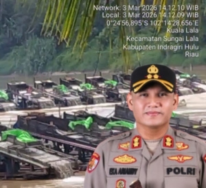 Lapor Jendral Kapolri..! Di Kabupaten Inhu Wilayah Tugas Kapolres AKBP Eka Ariandy Putra Diduga Ada Aktivitas PETI