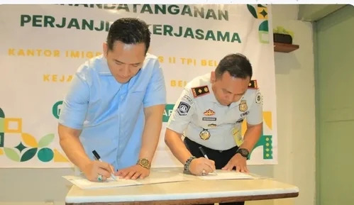 Imigrasi Belawan dan Kejari Teken MoU Dan Kerjasama Tata Usaha Negara(Datun)