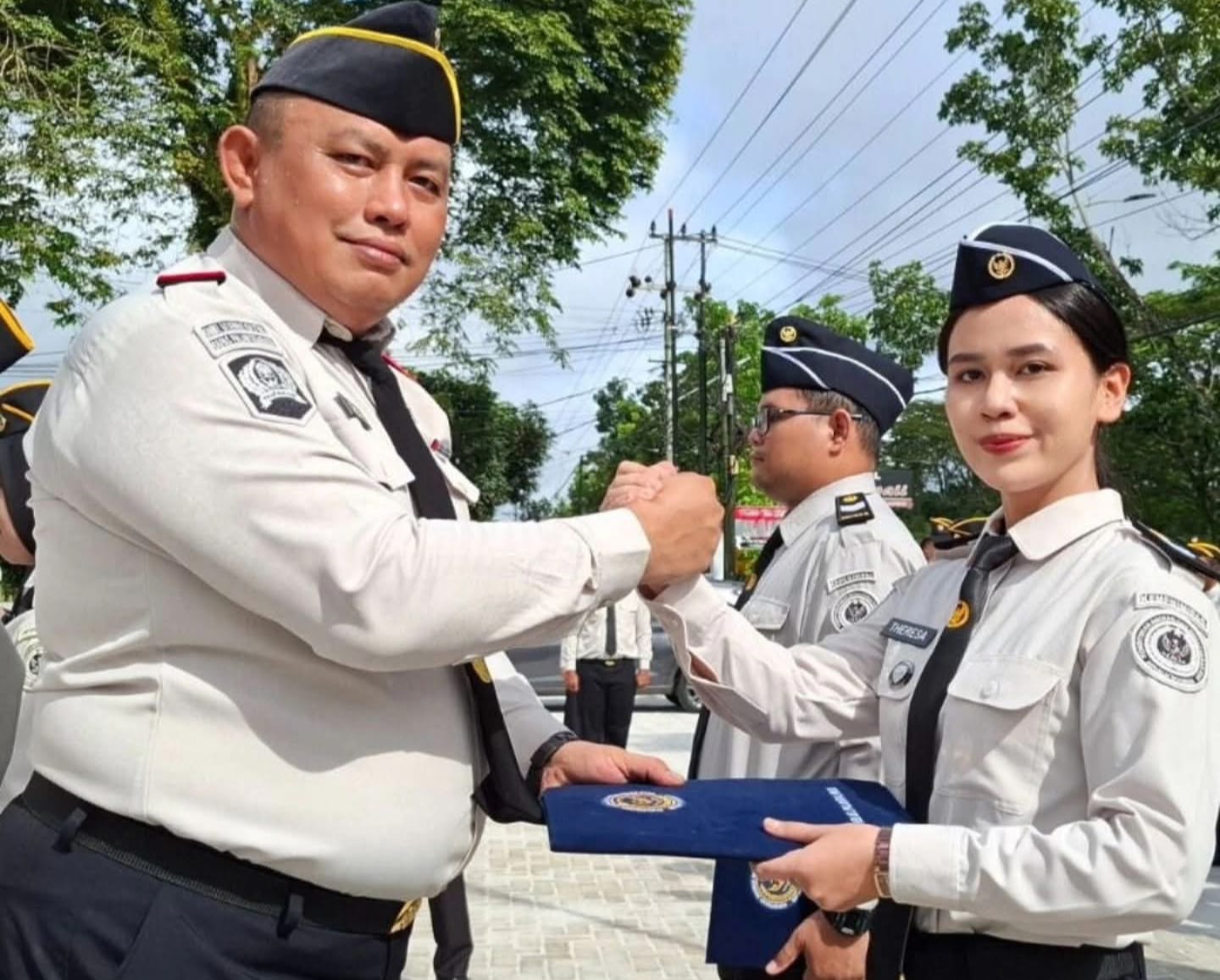 Bapas Kelas 1 palangka raya melaksanakan Apel Penyematan Tanda Pangkat 