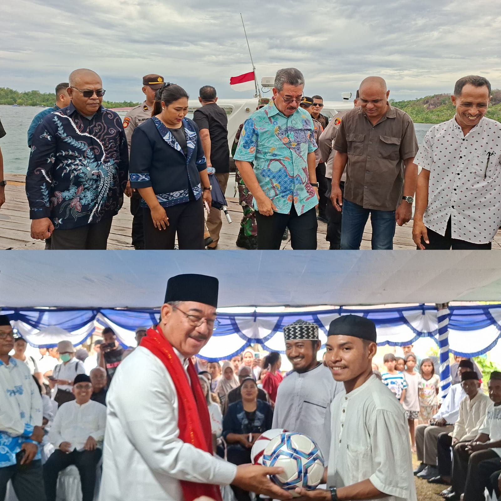 Kalapas Saparua Sambut Gubernur Maluku Safari Ramadhan Bersama Warga Kulur
