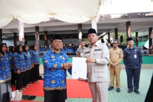 Bupati Kuansing Lantik 1055 PPPK Paruh Waktu 