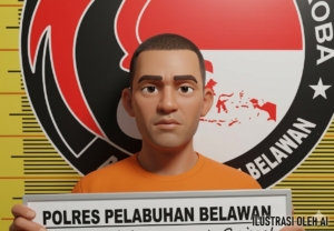 Residivis Narkoba Kembali Ditangkap Polres Pelabuhan Belawan
