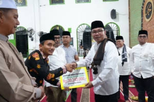 Safari Ramadhan Wakil Bupati Muklis Minta Camat Ajukan Usulan Jembatan Tanjung Simandolak