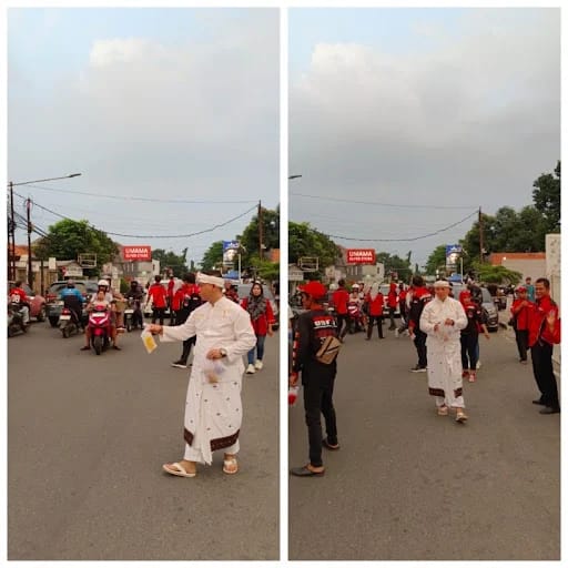 Aksi Gerakan Organinasi GMPB Bhaksos Bagi – bagi Takjil Sambut Bulan Ramadhan 1447 H,  
