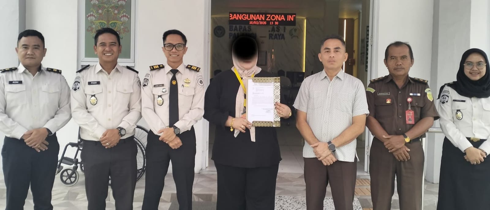 Balai pemasyarakatan Kelas 1 Palangka Raya memberikan bimbingan Pengawasan Dukungan Kepada Klien Agar Menjalani Kehidupan yang Lebih baik
