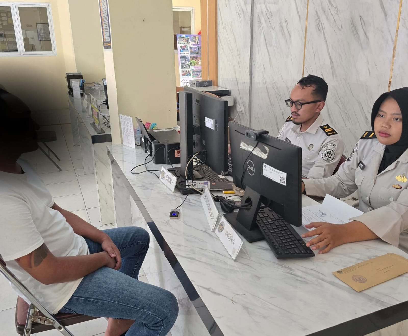 Bapas Kelas I Palangka Raya Pelayanan Bagi Klien Pemasyarakatan Dan Masyarakat Dalam Suasana Libur Hari Raya Idul Fitri 