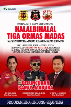 Tiga Ormas Madas Deklarasikan Bamus Madura Kawal Investigasi Ke Madura