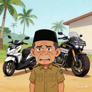 Diduga Mantan Kades Desa Pasar Enam Kualanamu Belum Kembalikan Inventaris Negara Berupa Dua Unit Sepeda Motor 