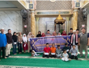 Cahaya Ramadhan Bersama BNCT Menguatkan Kepedulian, Menghadirkan Senyuman di Masjid Asy Sya’adah