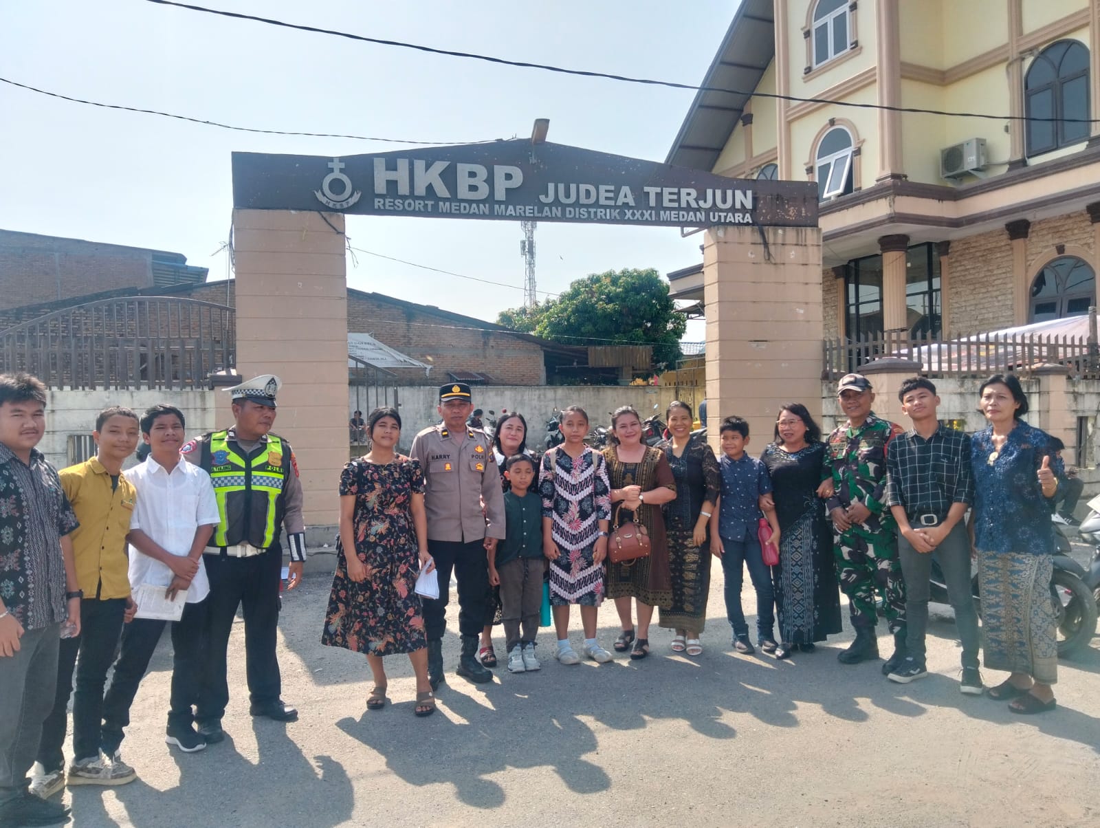 Jumat Agung, Polres Pelabuhan Belawan Pastikan Jemaat Beribadah dengan Aman