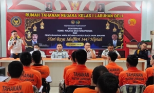 Sidang Tim Pengamat Pemasyarakatan TPP Rutan Kelas 1 Labuhan Deli evaluasi Terhadap Perkembangan Perilaku Dan Dalam Pembinaan 