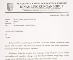 Dibalik Cermin: Pemkab Kuansing Prioritaskan Peningkattan TPP, Namun, Keadilan Nasib Seorang Pekerja Kebersihan di Pertanyakan 