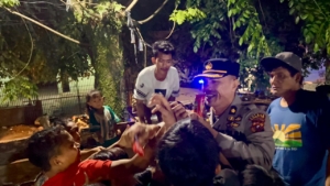 Polres Pelabuhan Belawan Gelar Patroli Dialogis Antisipasi Tawuran