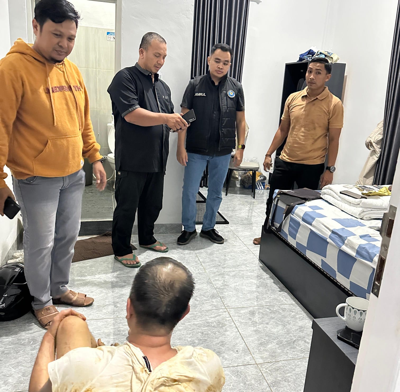 Ngaku Anggota BNN 4 Bulan di Wisma, Pria Berinisial W.S. Diciduk BNNK Kuansing