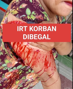 Begal Kembali Bereaksi Di Wilkum Polsek Medan Labuhan Korban Dibacok