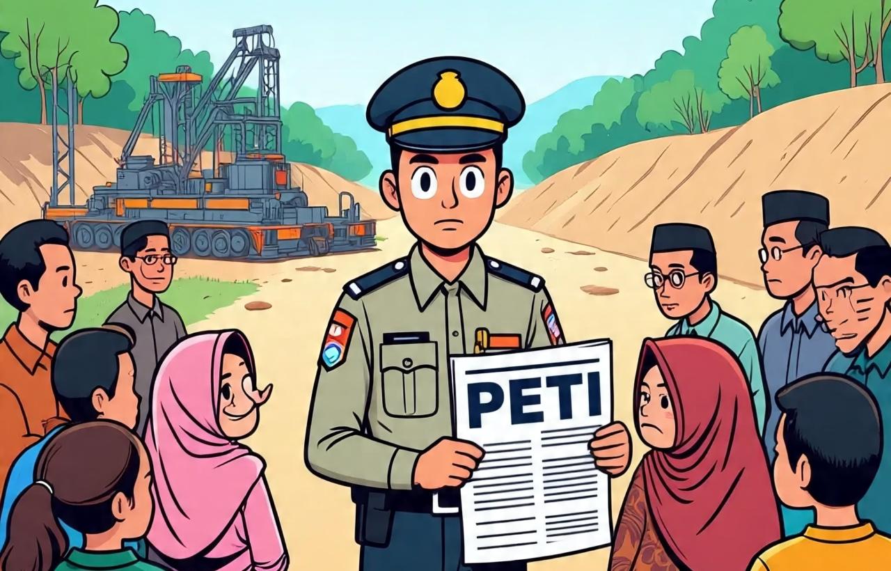 Di Balik Isu PETI, Polisi Berada Persimpangan Dilema dan Penegakan Hukum