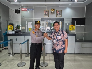 Kapolsek Medan Labuhan dan Camat Medan Marelan Perkuat Sinergi Jaga Kamtibmas