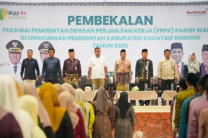 1.054 PPPK Paruh Waktu Mulai Bertugas, Bupati Suhardiman Amby: Jadi Motor Penggerak Desa