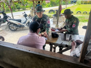 TMMD 128 Gebang Menyentuh Aspek Sosial dan Kesehatan Masyarakat
