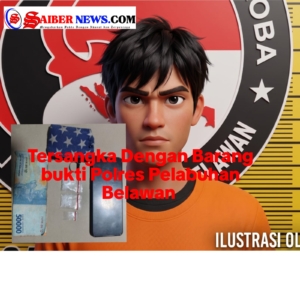 Sat Narkoba Polres Pelabuhan Belawan Tangkap Bandar Sabu di Hamparan Perak