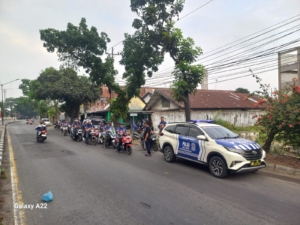 Polres Pelabuhan Belawan Lakukan Pengamanan dan Pengawalan Buruh Peringati Hari Buruh Internasional
