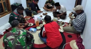 8 Keluarga Asuh,Satgas TMMD 128 Gebang Eratkan Kemanunggalan TNI Rakyat