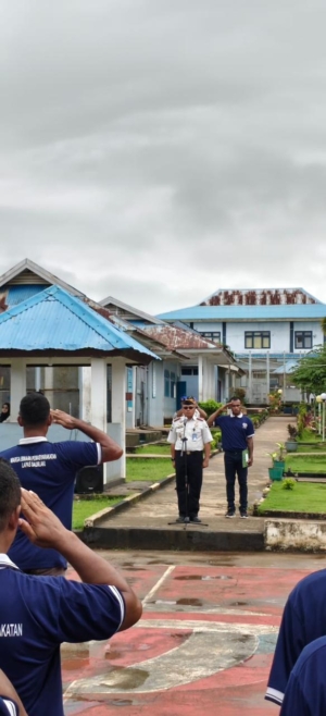 Jadi Rutinitas Positif, Apel Kesadaran Warga Binaan Lapas Saumlaki Digelar Setiap Hari Senin