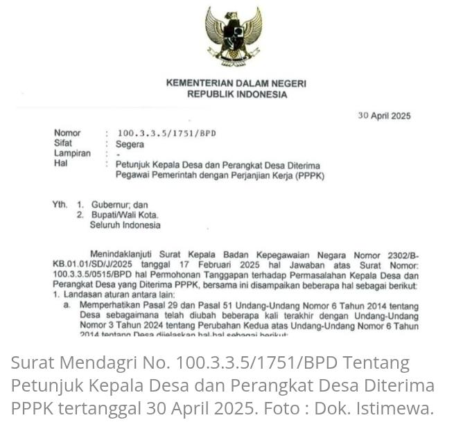 Kuansing Menjadi Sorotan: Kades & Perangkat Desa Lolos PPPK Wajib Pilih Satu Jabatan, Dilarang Rangkap