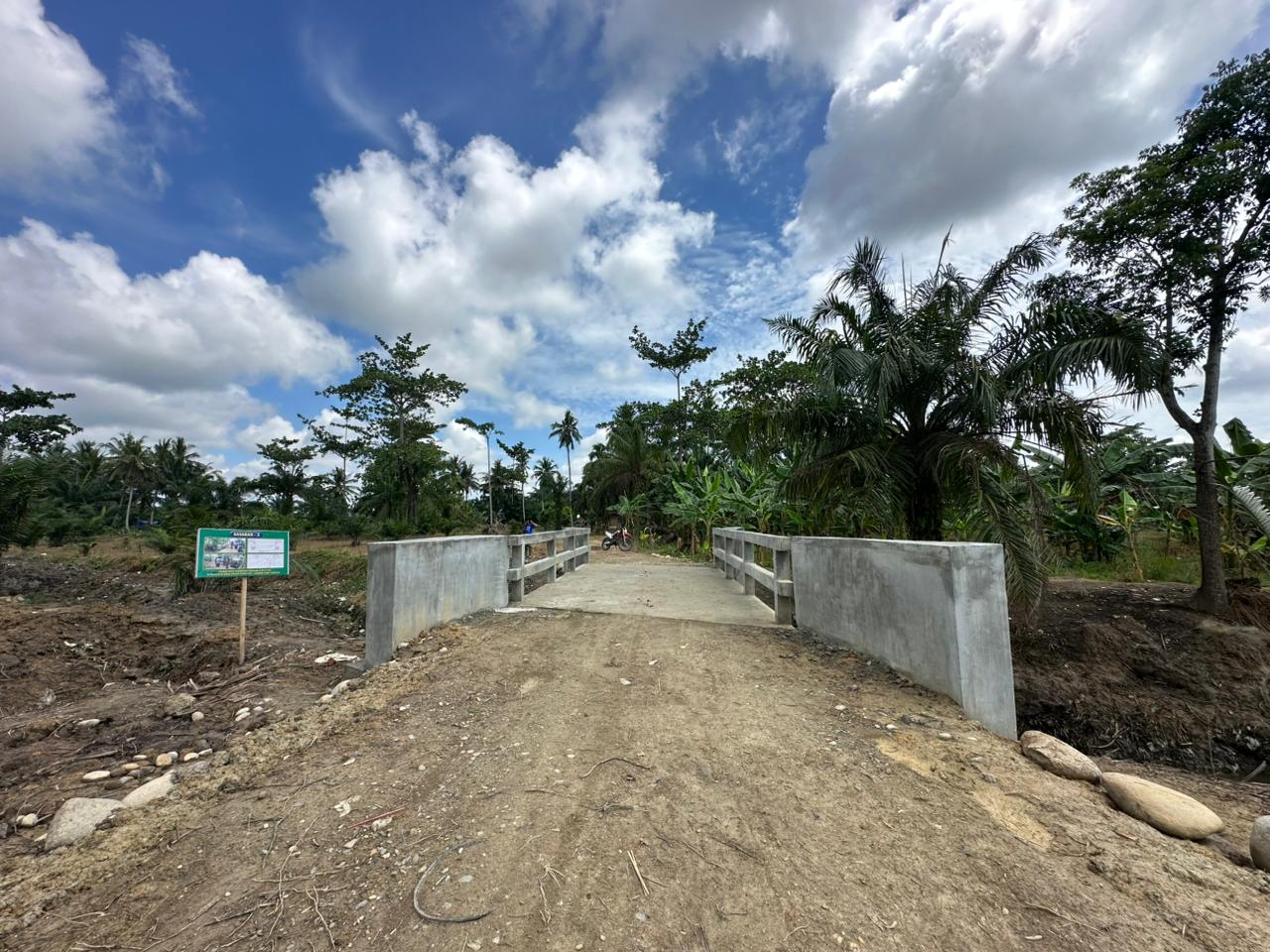 Jembatan TMMD di Gebang Mulai Berdiri, Warga Pasar Rawa Sambut Harapan Baru