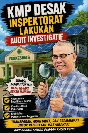 Anggap Jawaban Inspektorat Tak Memuaskan, KMP Purwakarta Desak Audit Mendalam Kasus PLTS: Pengawasan Negara Tak Boleh Berhenti di Atas Kertas